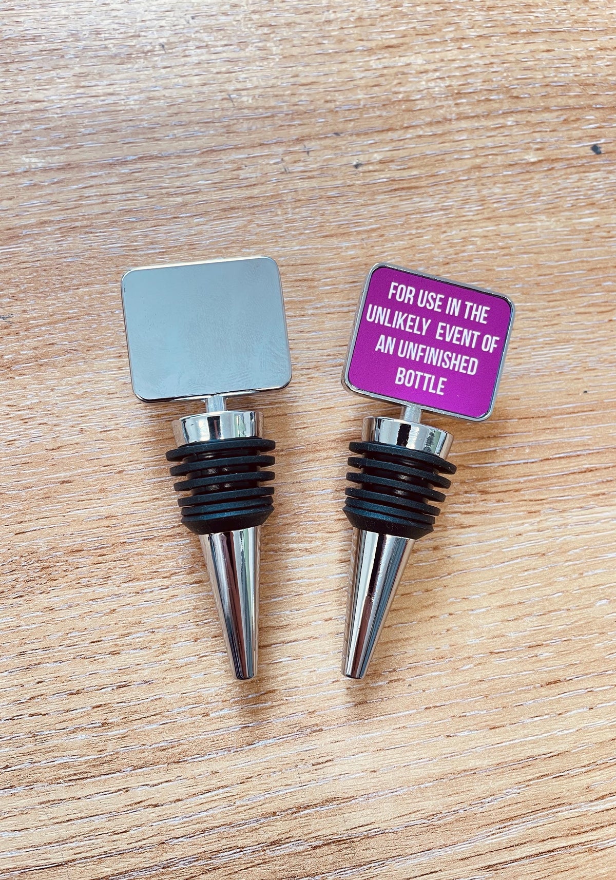 Funny Wine Bottle Stopper, Novelty Barware, Wine Lover Gift