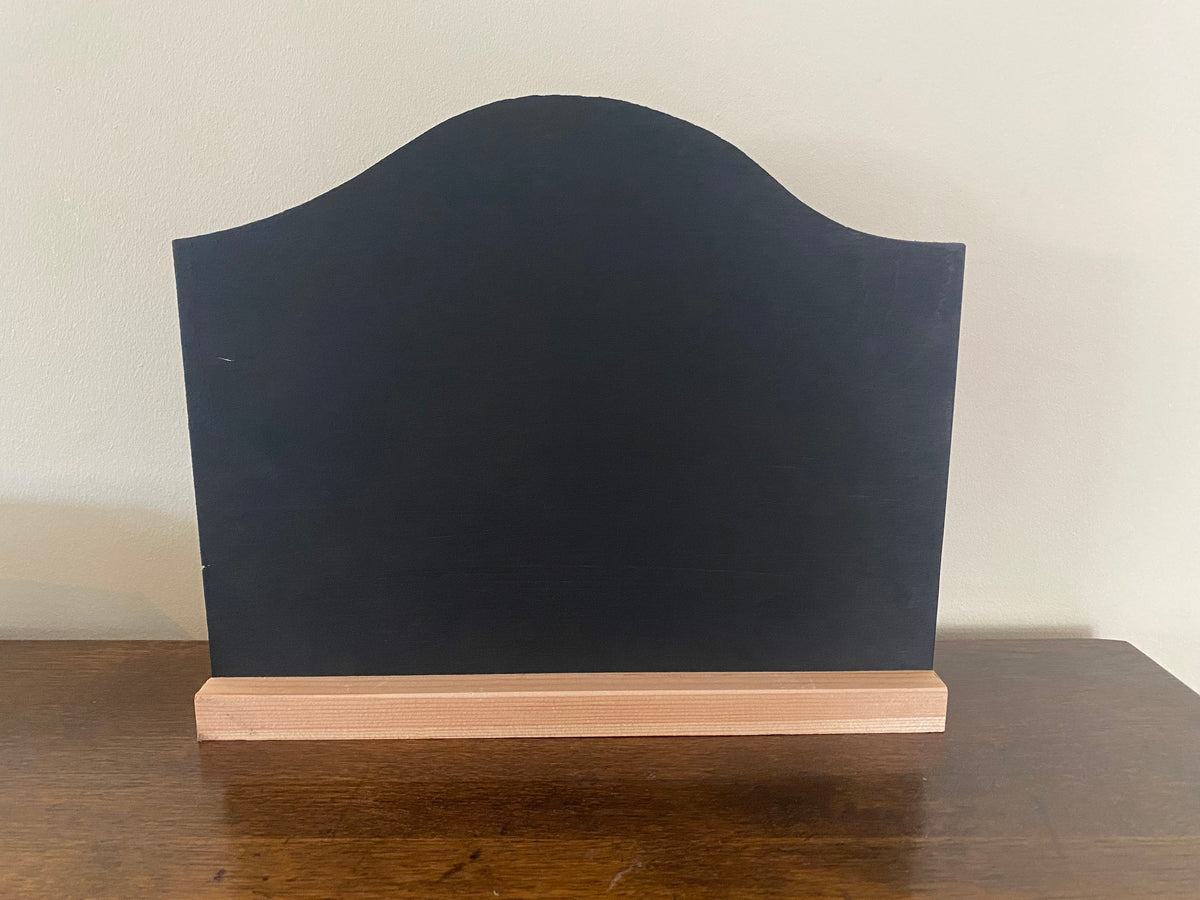 Customizable Chalkboard Menu: Freestanding Home Bar Sign