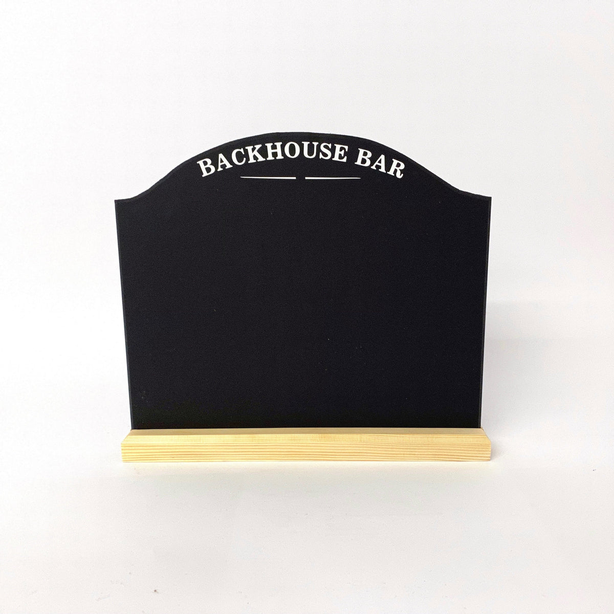 Customizable Chalkboard Menu: Freestanding Home Bar Sign