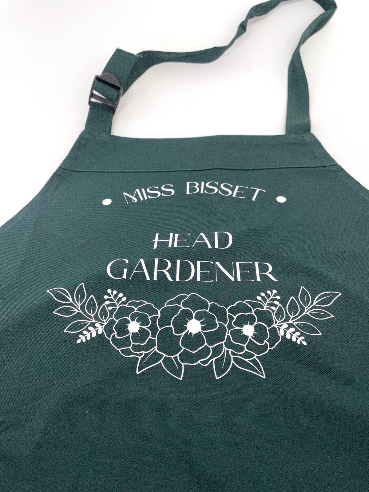 Customizable Garden Apron, Head Gardener Gift