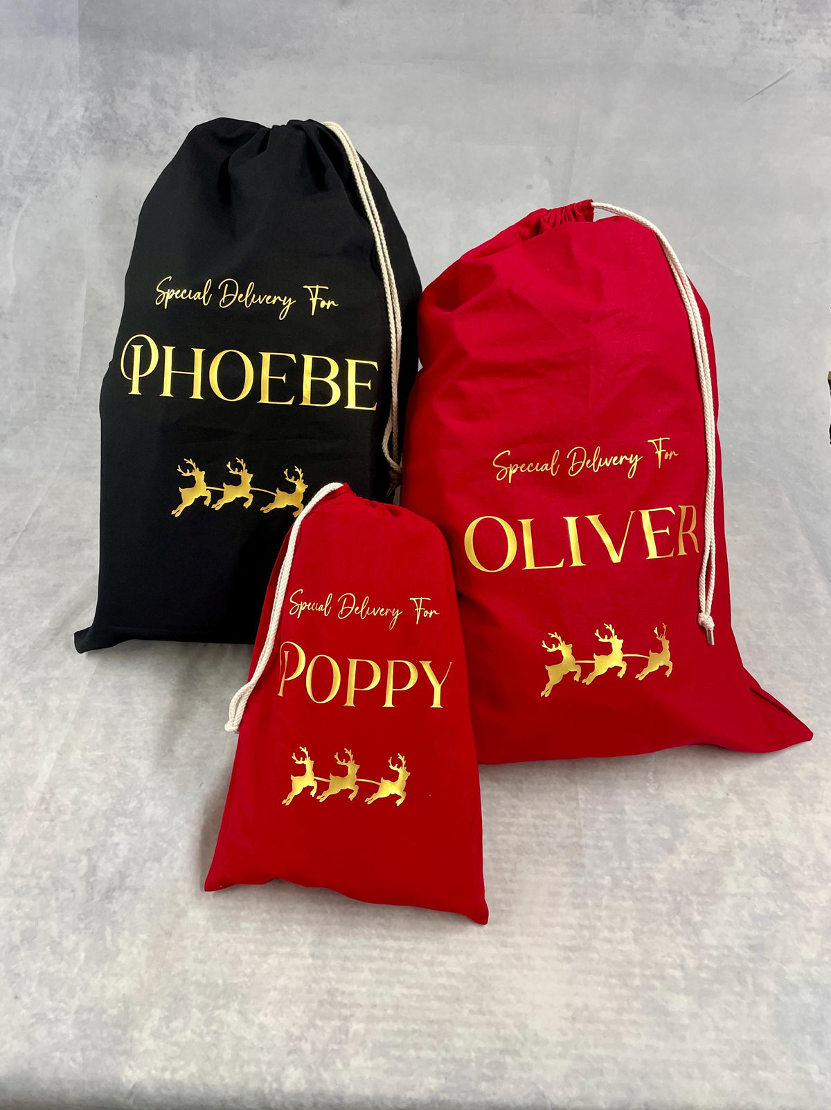 Personalized Christmas Gift Sack | Custom Santa Bag