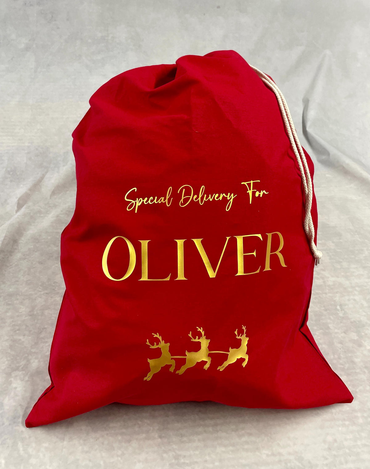 Personalized Christmas Gift Sack | Custom Santa Bag