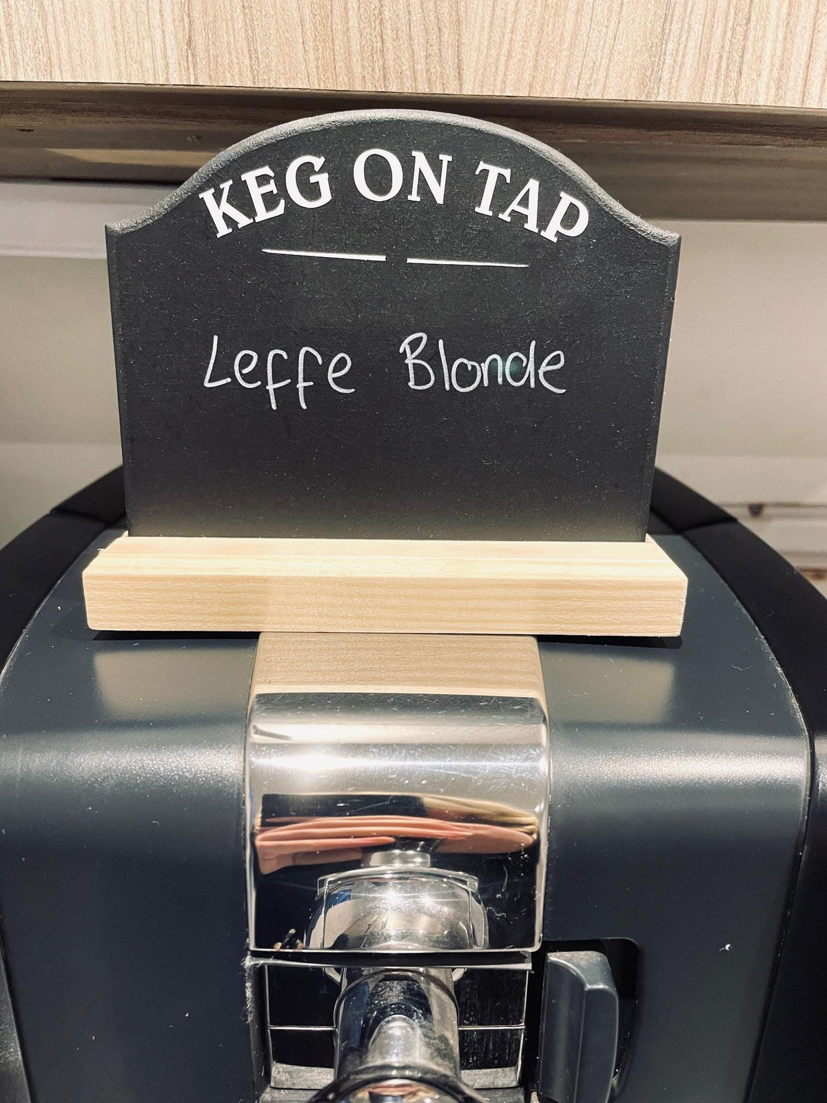 Home Beer Pump Chalkboard, Keg Menu, Ideal Christmas Gift for beer lovers, Gifts for him, Home bar decor, beer draught machine accessories