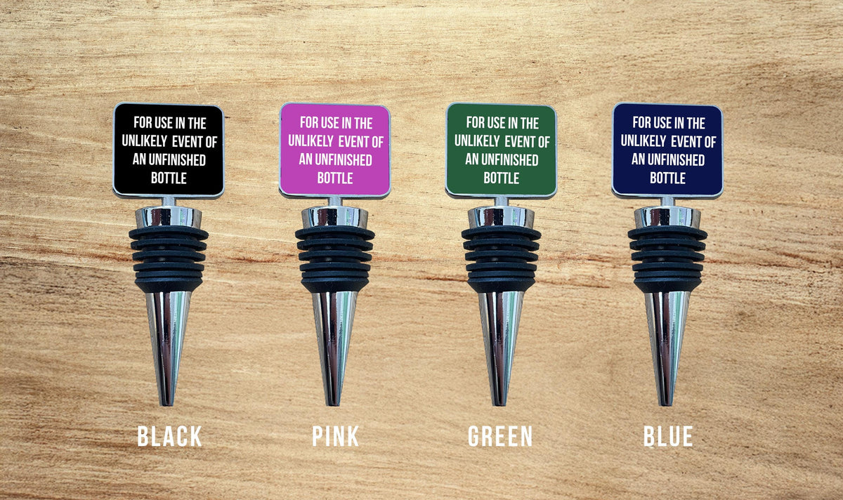 Funny Wine Bottle Stopper, Novelty Barware, Wine Lover Gift